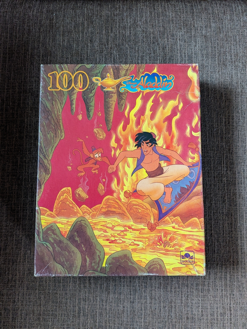 Vintage Disney Aladdin 100 Piece Puzzle